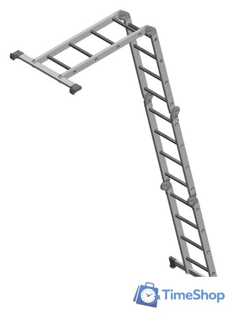 Лестница-трансформер Новая высота NV 132 многофункциональная 4x4 ступени - Изображение №4 — Интернет-магазин Time-Shop