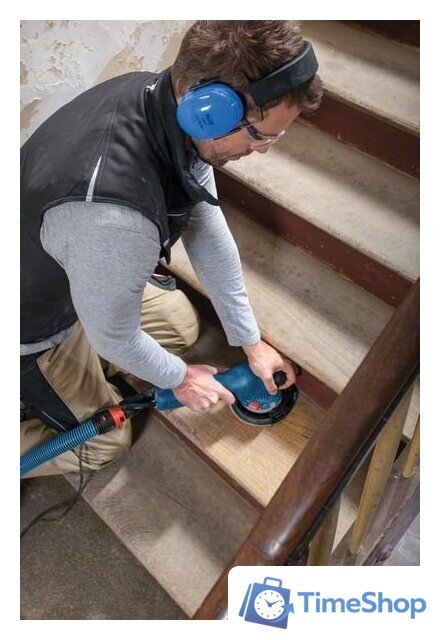 Эксцентриковая шлифмашина Bosch GET 75-150 Professional 0601257100 - Изображение №4 — Интернет-магазин Time-Shop