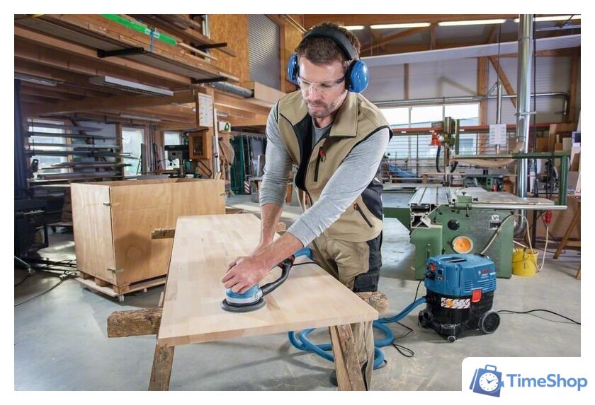 Эксцентриковая шлифмашина Bosch GET 75-150 Professional 0601257100 - Изображение №3 — Интернет-магазин Time-Shop