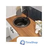 Кухонная мойка GranFest Rondo 510 (черный) - Изображение №6 — Интернет-магазин Time-Shop