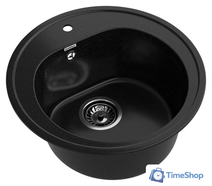 Кухонная мойка GranFest Rondo 510 (черный) - Изображение №4 — Интернет-магазин Time-Shop