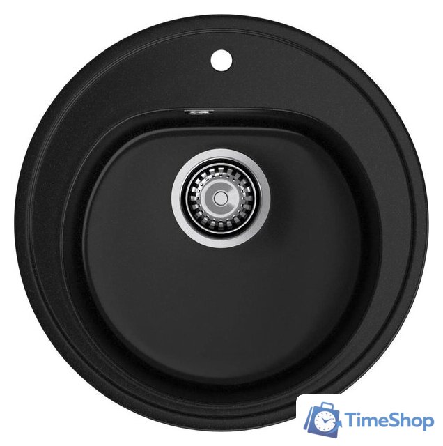 Кухонная мойка GranFest Rondo 510 (черный) - Изображение №1 — Интернет-магазин Time-Shop