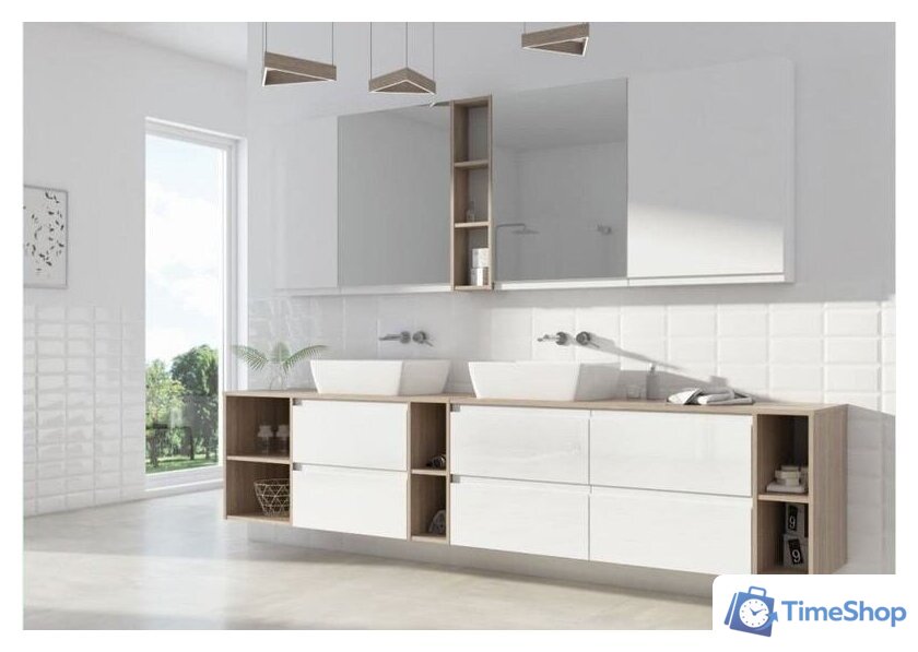  Cersanit Тумба Moduo 60 SZ-MOD60-BL/Wh под умывальник - Изображение №2 — Интернет-магазин Time-Shop