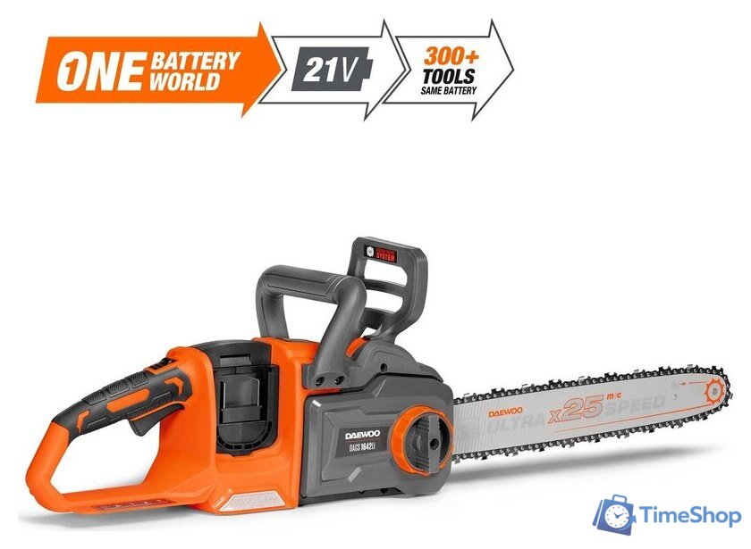 Аккумуляторная пила Daewoo Power DACS 1642Li (без АКБ) - Изображение №2 — Интернет-магазин Time-Shop