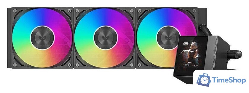 Система жидкостного охлаждения для процессора PCCooler DC360 Pro ARGB Display (черный) - Изображение №1 — Интернет-магазин Time-Shop