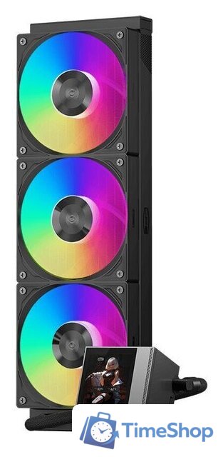 Система жидкостного охлаждения для процессора PCCooler DC360 Pro ARGB Display (черный) - Изображение №2 — Интернет-магазин Time-Shop