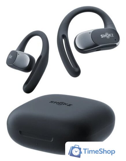 Наушники Shokz OpenFit Air (черный) - Изображение №1 — Интернет-магазин Time-Shop