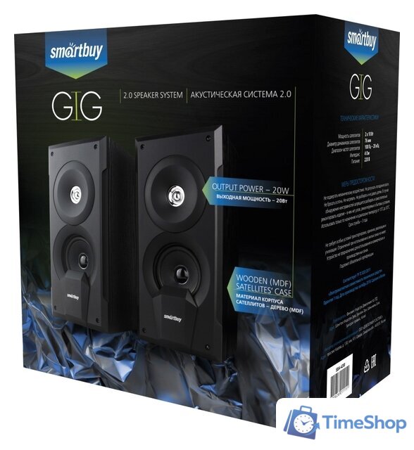 Акустика SmartBuy GIG SBA-4200 - Изображение №4 — Интернет-магазин Time-Shop