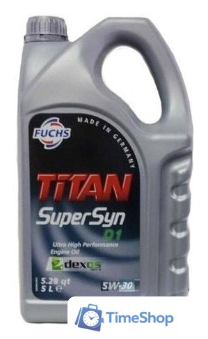 Моторное масло Fuchs Titan Supersyn D1 5W-30 5л - Изображение №1 — Интернет-магазин Time-Shop