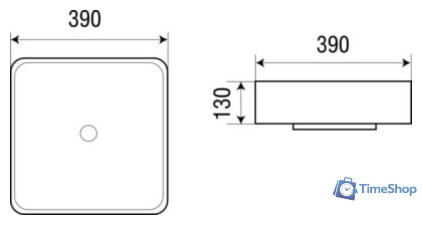 Умывальник WeltWasser Elbach 2196 - Изображение №3 — Интернет-магазин Time-Shop