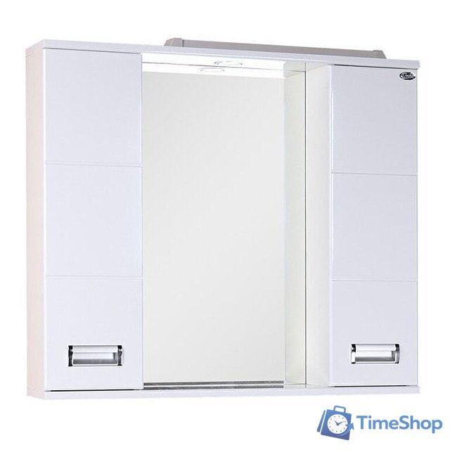  Onika Шкаф с зеркалом Балтика 80.01 208024 - Изображение №1 — Интернет-магазин Time-Shop