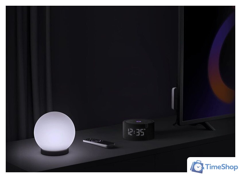 Умная колонка Яндекс Станция Мини 2 с часами (черный оникс) - Изображение №11 — Интернет-магазин Time-Shop