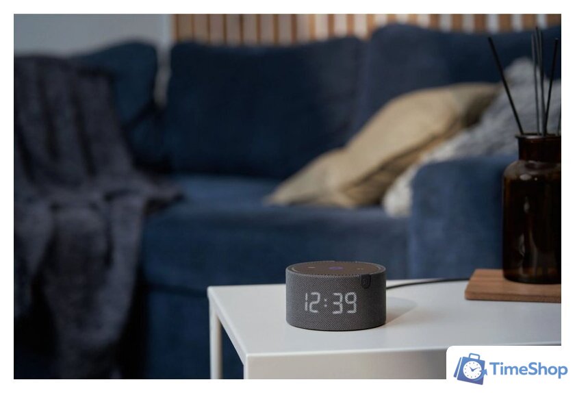 Умная колонка Яндекс Станция Мини 2 с часами (черный оникс) - Изображение №14 — Интернет-магазин Time-Shop