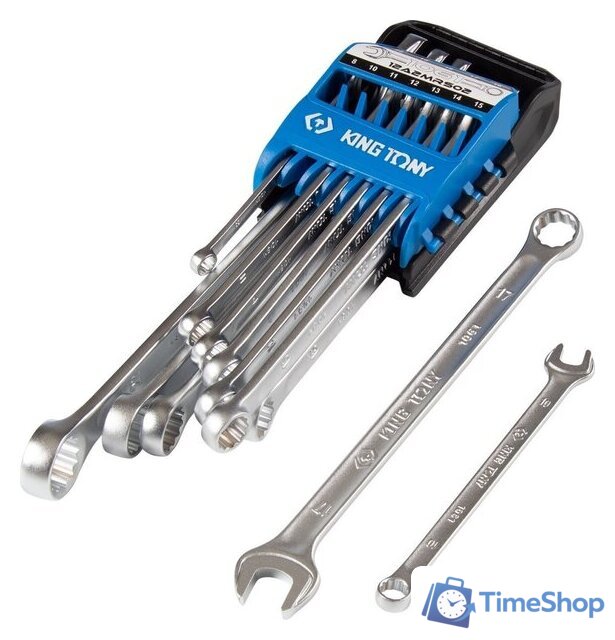 Набор ключей King Tony 12A2MRS02 (12 предметов) - Изображение №5 — Интернет-магазин Time-Shop