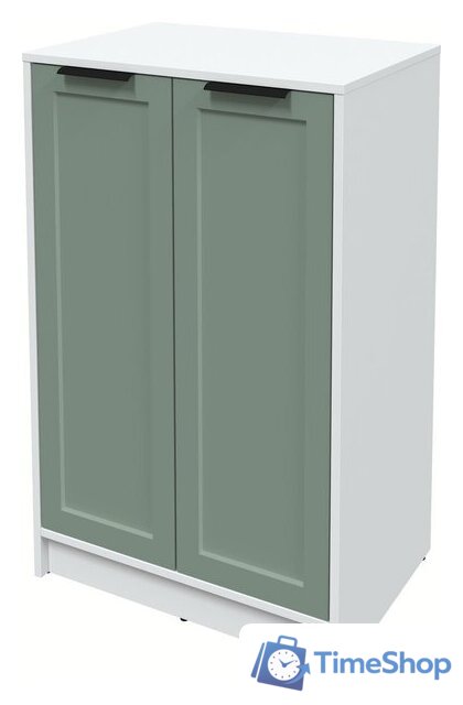 Тумба Интерлиния Концепт Тренд КТ-Т64 (белый платинум/мята) - Изображение №2 — Интернет-магазин Time-Shop