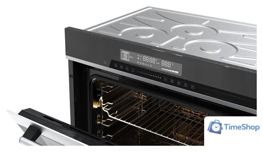 Электрический духовой шкаф Hyundai HEO 6773 IX - Изображение №4 — Интернет-магазин Time-Shop