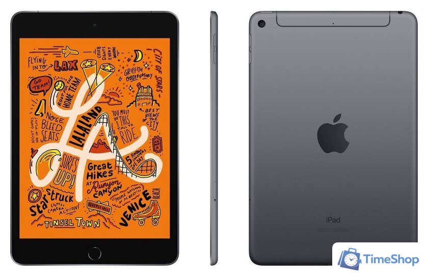 Планшет Apple iPad mini 2019 256GB LTE MUXC2 (серый космос) - Изображение №3 — Интернет-магазин Time-Shop