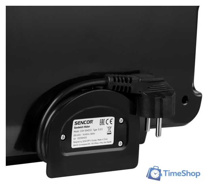 Многофункциональная сэндвичница Sencor SSM 9940SS - Изображение №9 — Интернет-магазин Time-Shop