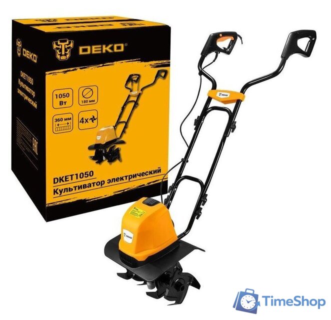 Мотокультиватор электрический Deko DKET1050 083-2035 - Изображение №1 — Интернет-магазин Time-Shop