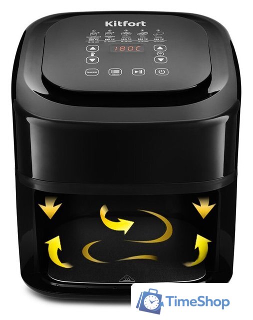 Аэрогриль (аэрофритюрница) Kitfort KT-2215 - Изображение №5 — Интернет-магазин Time-Shop