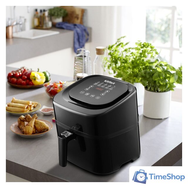 Аэрогриль (аэрофритюрница) Kitfort KT-2215 - Изображение №6 — Интернет-магазин Time-Shop