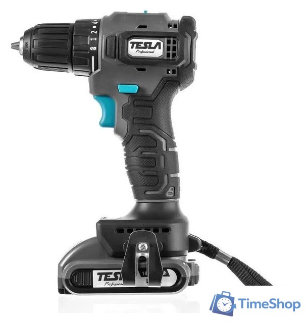 Дрель-шуруповерт Tesla TCD14BL 840368 (с 2-мя АКБ, кейс) - Изображение №2 — Интернет-магазин Time-Shop