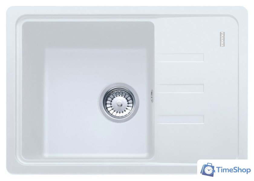 Кухонная мойка Franke Bliss BSG 611-62 114.0676.318 (белый) - Изображение №1 — Интернет-магазин Time-Shop