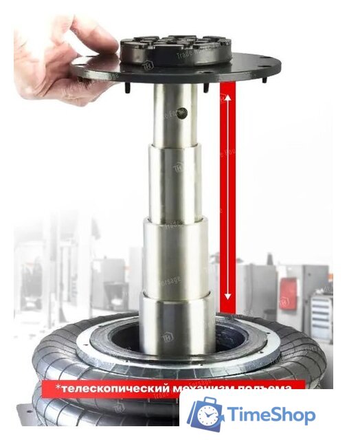 Подкатной домкрат FORSAGE F-TRA1812MST(60069) - Изображение №8 — Интернет-магазин Time-Shop