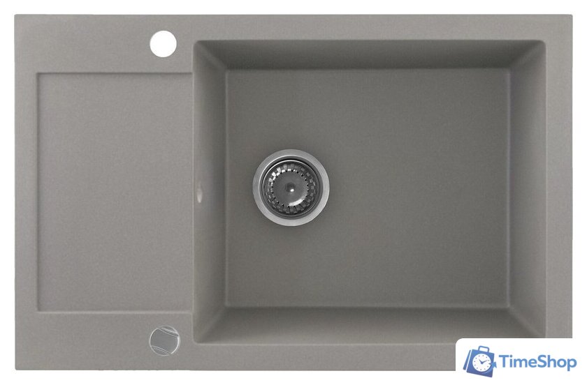 Кухонная мойка Kernau KGS H 6078 1B1D Grey Metallic - Изображение №1 — Интернет-магазин Time-Shop
