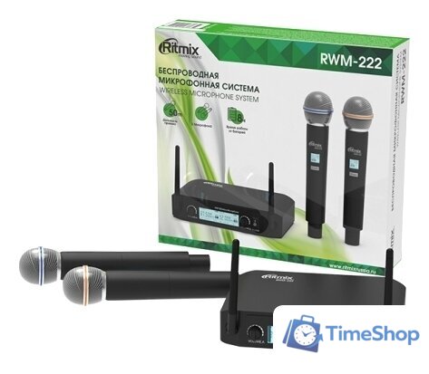 Радиосистема Ritmix RWM-222 - Изображение №6 — Интернет-магазин Time-Shop