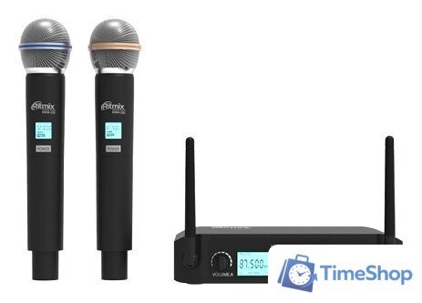 Радиосистема Ritmix RWM-222 - Изображение №1 — Интернет-магазин Time-Shop