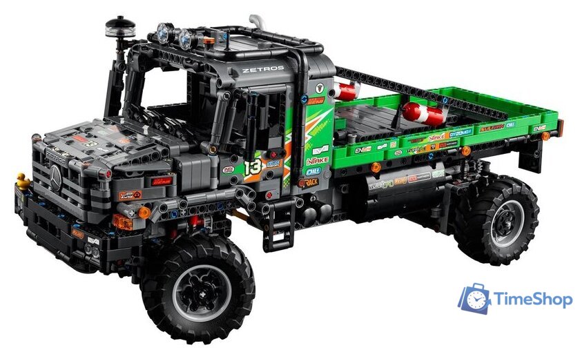 Конструктор LEGO Technic 42129 Полноприводный грузовик Mercedes-Benz Zetros - Изображение №6 — Интернет-магазин Time-Shop
