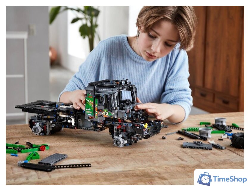 Конструктор LEGO Technic 42129 Полноприводный грузовик Mercedes-Benz Zetros - Изображение №20 — Интернет-магазин Time-Shop