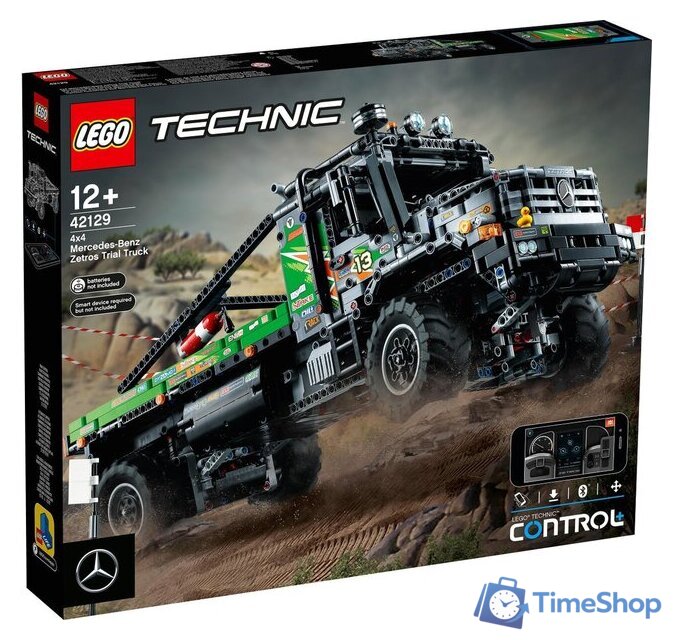 Конструктор LEGO Technic 42129 Полноприводный грузовик Mercedes-Benz Zetros - Изображение №1 — Интернет-магазин Time-Shop