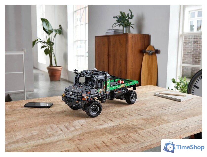 Конструктор LEGO Technic 42129 Полноприводный грузовик Mercedes-Benz Zetros - Изображение №27 — Интернет-магазин Time-Shop