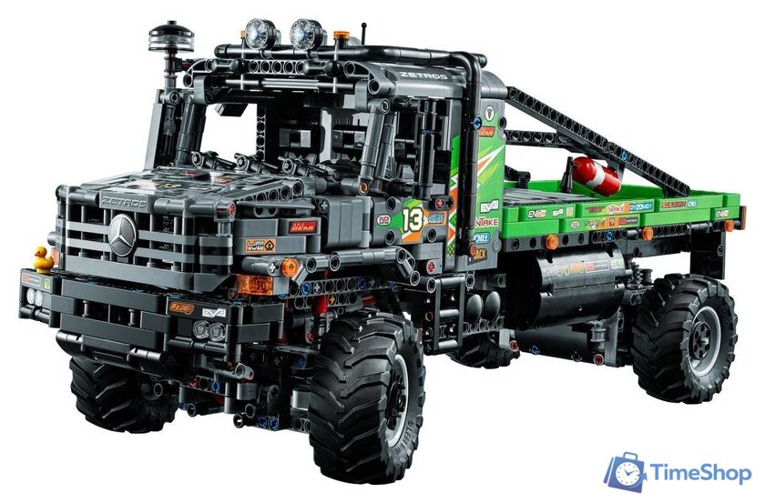 Конструктор LEGO Technic 42129 Полноприводный грузовик Mercedes-Benz Zetros - Изображение №7 — Интернет-магазин Time-Shop
