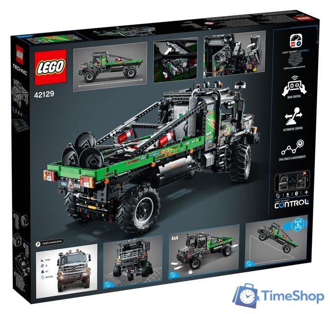 Конструктор LEGO Technic 42129 Полноприводный грузовик Mercedes-Benz Zetros - Изображение №2 — Интернет-магазин Time-Shop