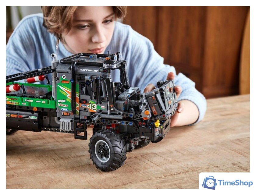 Конструктор LEGO Technic 42129 Полноприводный грузовик Mercedes-Benz Zetros - Изображение №26 — Интернет-магазин Time-Shop