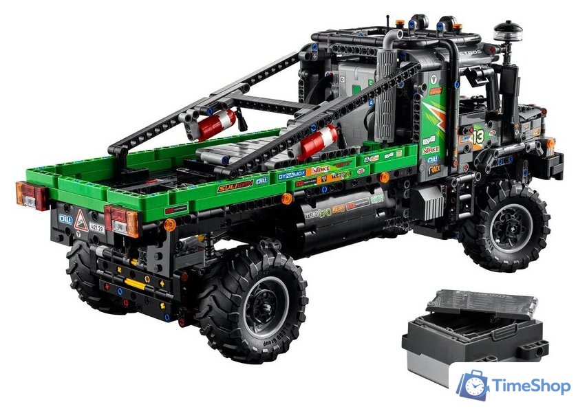 Конструктор LEGO Technic 42129 Полноприводный грузовик Mercedes-Benz Zetros - Изображение №4 — Интернет-магазин Time-Shop