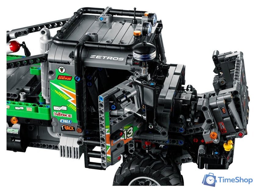 Конструктор LEGO Technic 42129 Полноприводный грузовик Mercedes-Benz Zetros - Изображение №9 — Интернет-магазин Time-Shop