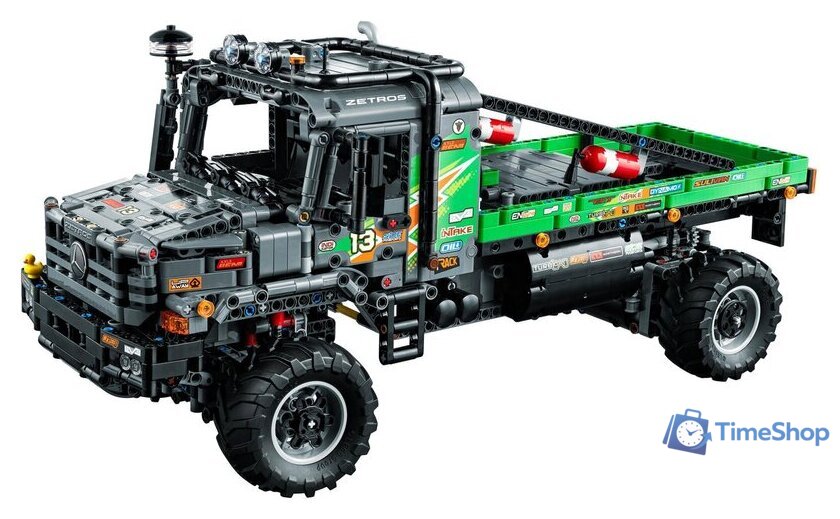 Конструктор LEGO Technic 42129 Полноприводный грузовик Mercedes-Benz Zetros - Изображение №10 — Интернет-магазин Time-Shop