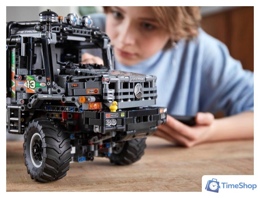 Конструктор LEGO Technic 42129 Полноприводный грузовик Mercedes-Benz Zetros - Изображение №25 — Интернет-магазин Time-Shop