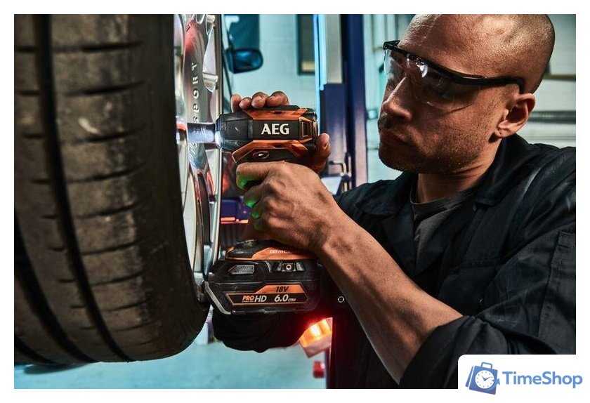 Гайковерт AEG Powertools BSS 18C12ZB6-0 4935472012 (без АКБ) - Изображение №9 — Интернет-магазин Time-Shop