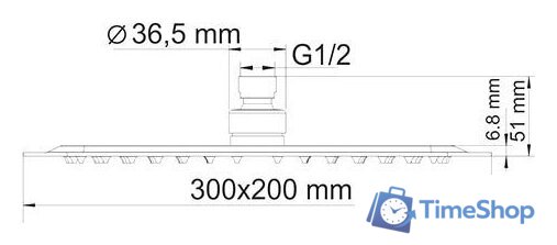 Душевая система  Wasserkraft A171519 - Изображение №23 — Интернет-магазин Time-Shop