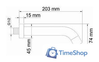 Душевая система  Wasserkraft A171519 - Изображение №13 — Интернет-магазин Time-Shop