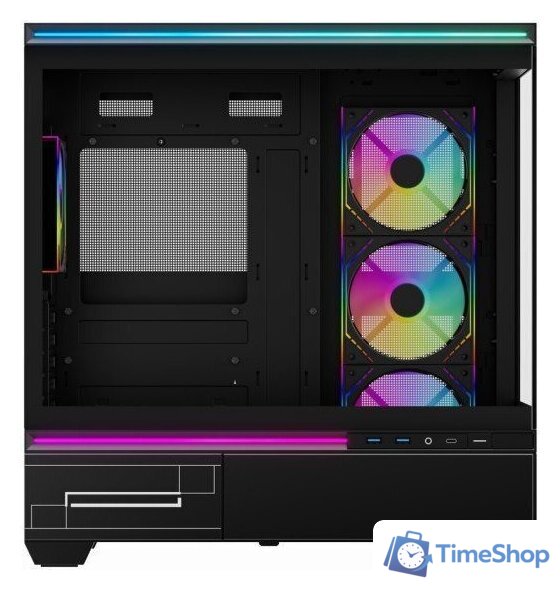 Корпус Thermalright M10 FAN4-M (черный) - Изображение №5 — Интернет-магазин Time-Shop