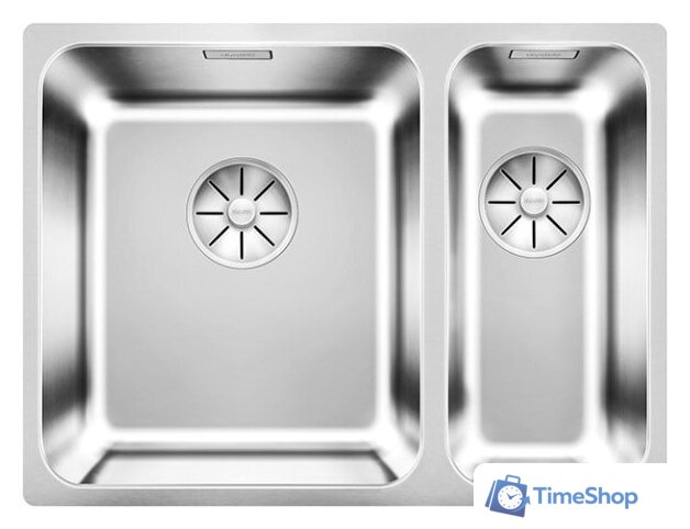 Кухонная мойка Blanco Solis 340/180-IF 526131 (левая, полированная) - Изображение №1 — Интернет-магазин Time-Shop