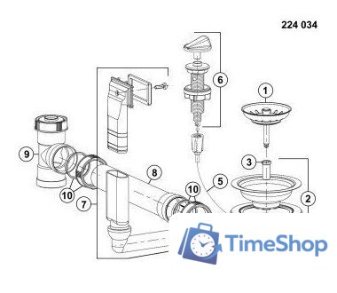 Кухонная мойка Blanco Lantos XL 6 S-IF 519709 (нержавеющая сталь) - Изображение №5 — Интернет-магазин Time-Shop