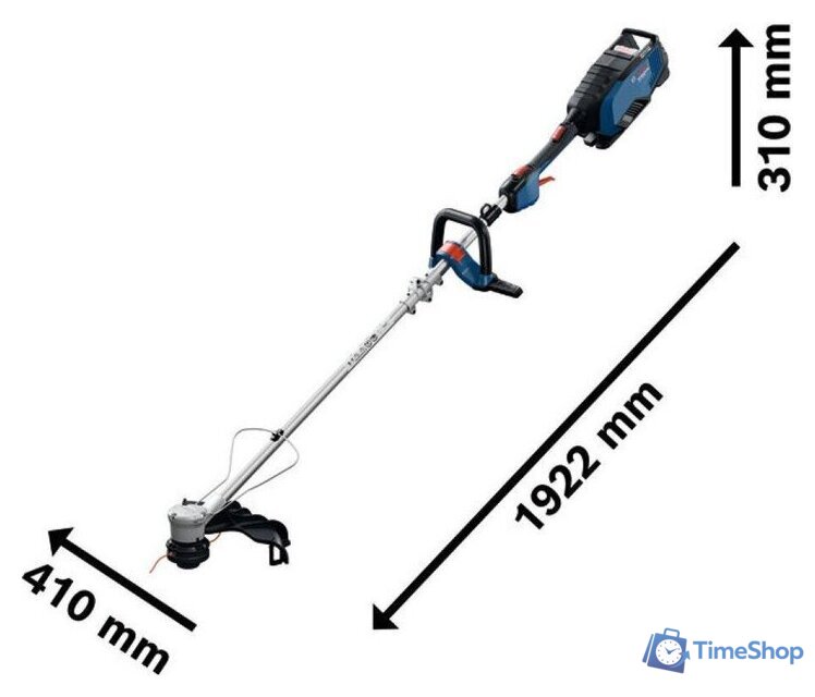 Триммер Bosch GRT 18V-40 Professional 06008D0200 (без АКБ) - Изображение №2 — Интернет-магазин Time-Shop