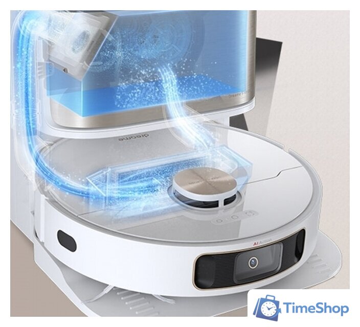 Робот-пылесос Dreame Automatic Cleaning Robot S10 (китайская версия, белый) - Изображение №6 — Интернет-магазин Time-Shop